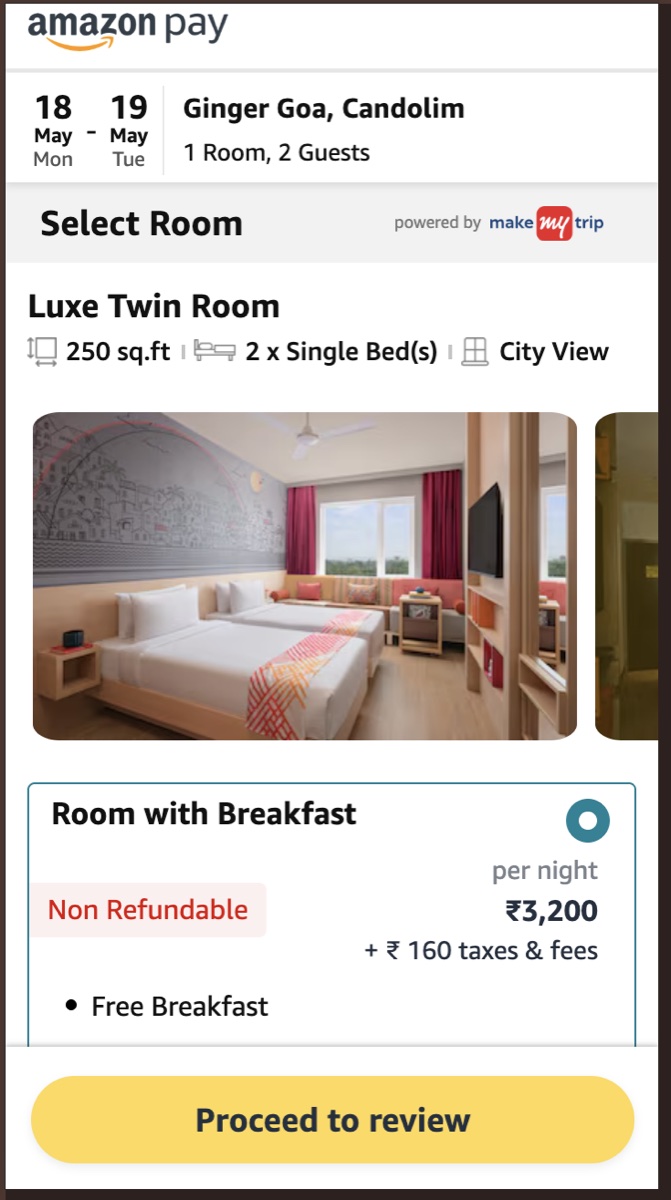 Room selection